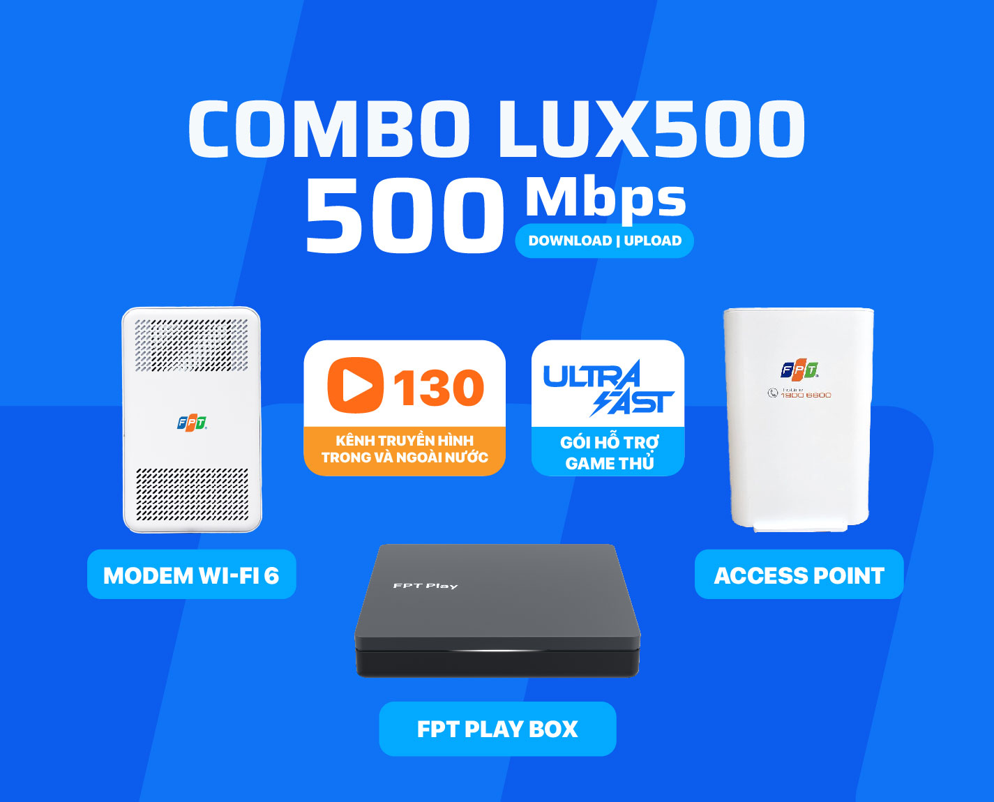 Combo Gói LUX 500
